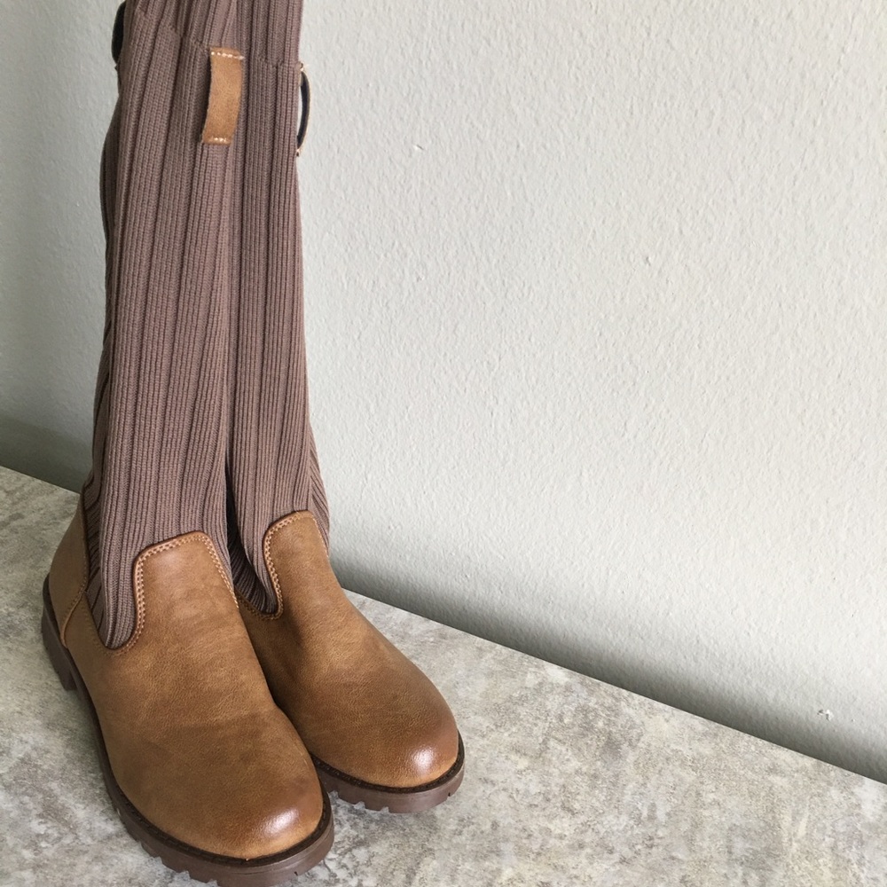 Brown boots